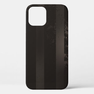 Steampunk striped brown background iPhone 12 pro case