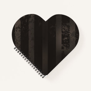 Steampunk striped brown background notebook