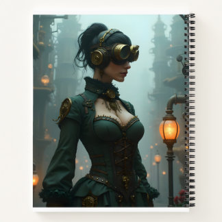 Steampunk Style Notebook