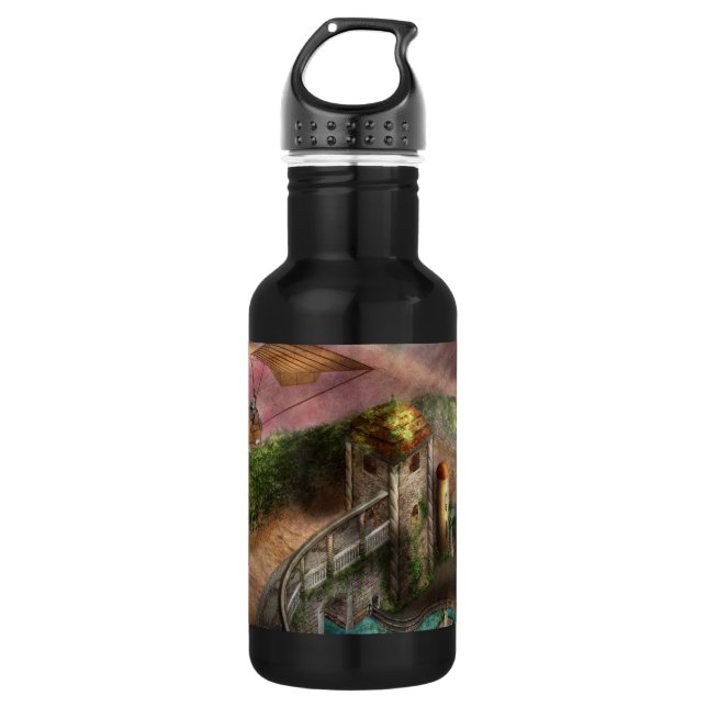 Steampunk - The age of invention 532 Ml Water Bottle (Front)