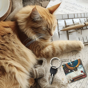 Steampunk Thé de chat sous-marin
