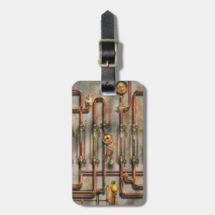 Steampunk - The lubrication manifold Luggage Tag