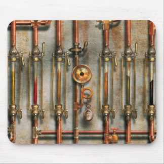 Steampunk - The lubrication manifold Mouse Pad