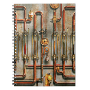 Steampunk - The lubrication manifold Notebook