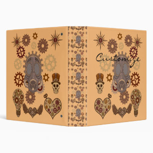 Steampunk Theme Thunder_Cove Binder