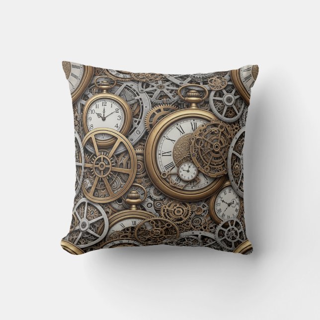 Steampunk Thow Pillow (Front)