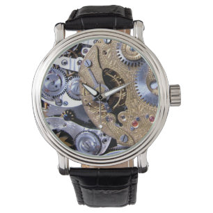 Steampunk Time - Gears Pocketwatch brass movement Watch