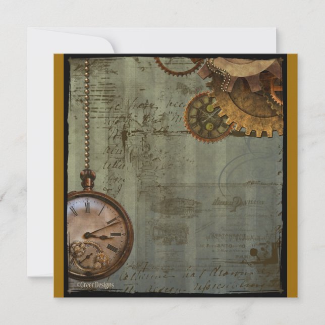 Steampunk Time Machine (Front)