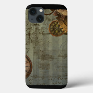 Steampunk Time Machine iPhone 13 Case