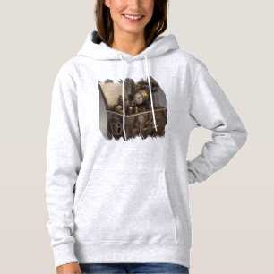 Steampunk Time Machine - Vintage Treasure Chest Hoodie