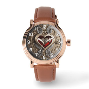 Steampunk Time Machine - Vintage Treasure Chest  Watch