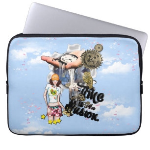 Steampunk Timeless Wedding Party cards & gifts Laptop Sleeve