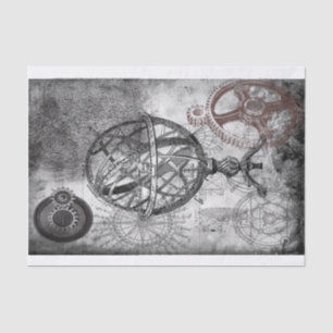 Steampunk Tissue Paper