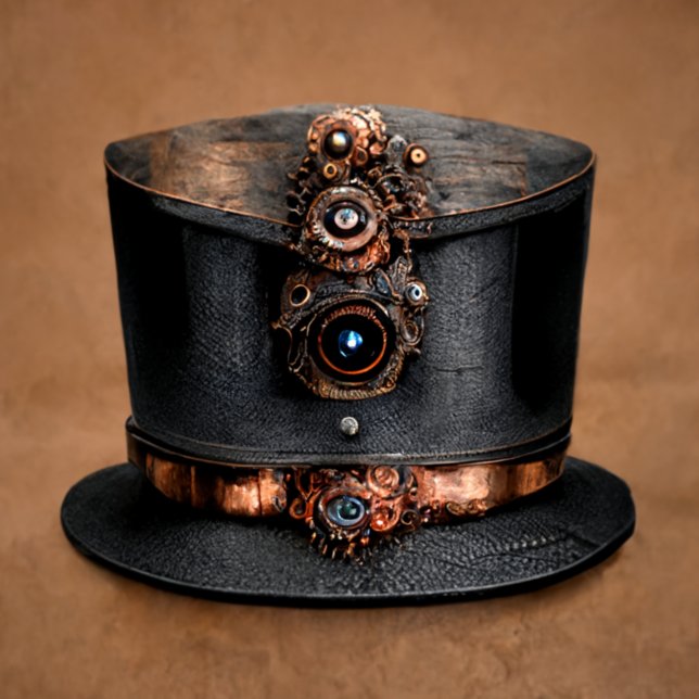 Steampunk Top Hat Favor Box (Creator Uploaded)
