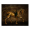 Steampunk Unicorn Damask Poster