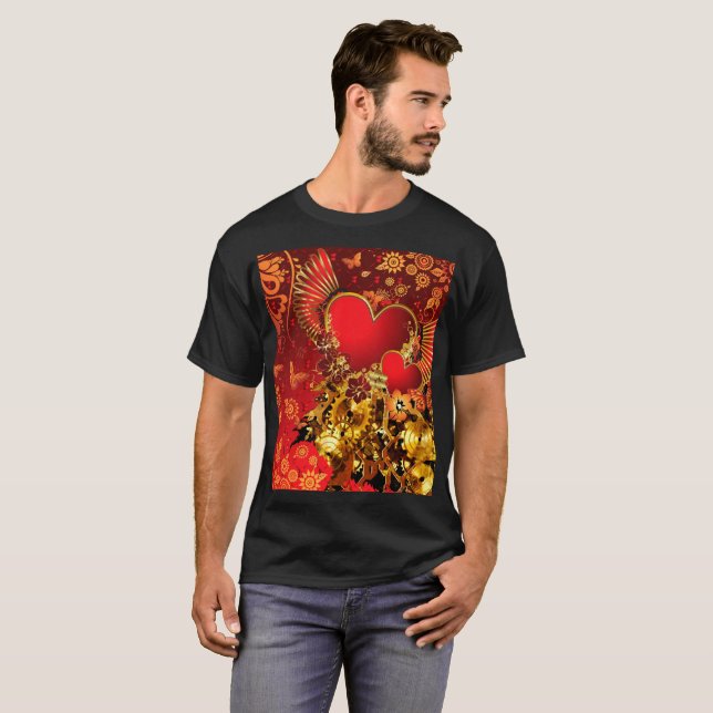 Steampunk Valentine 2 Shirts (Front Full)
