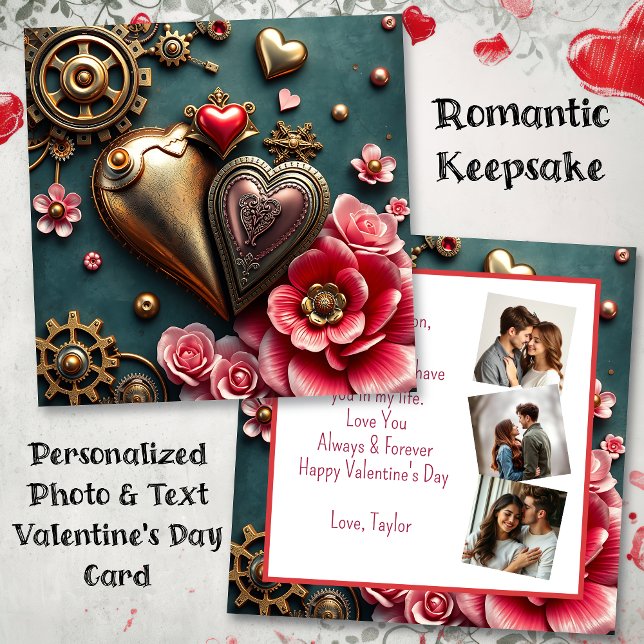 Steampunk Valentine's Day | Photo Template (Creator Uploaded)