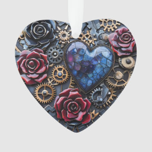 Steampunk Valentine's Ornament