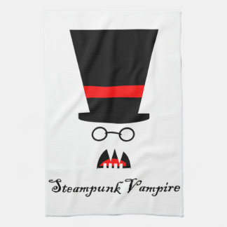 Steampunk Vampire Kitchen Towel
