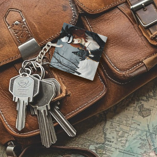 Steampunk Victorian Dragonfly Keychain