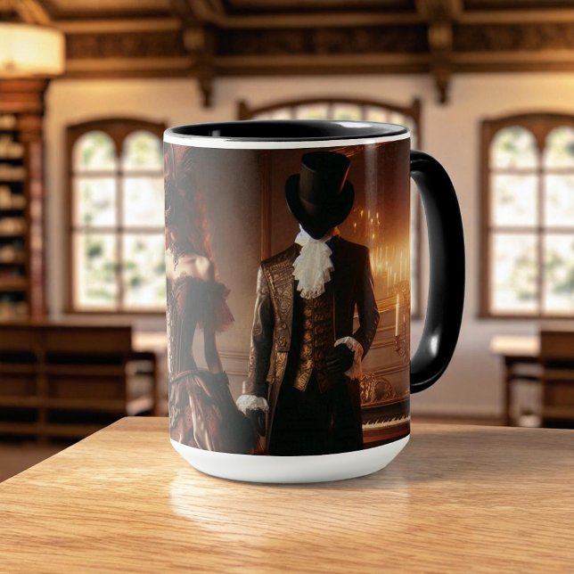 Steampunk Victorian Fantasy Art Masquerade  Mug (Creator Uploaded)