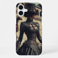 Steampunk Victorian Industrial Lady Dragon Rider