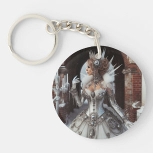 Steampunk Victorian Industrial Winter Ice Queen