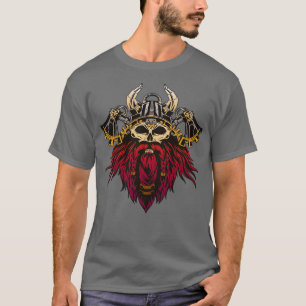 Steampunk Viking skull T-Shirt