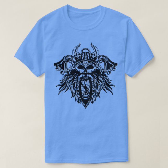 Steampunk viking T-Shirt (Design Front)