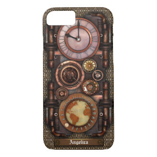 Steampunk Vintage Timepiece #1C Case-Mate iPhone Case