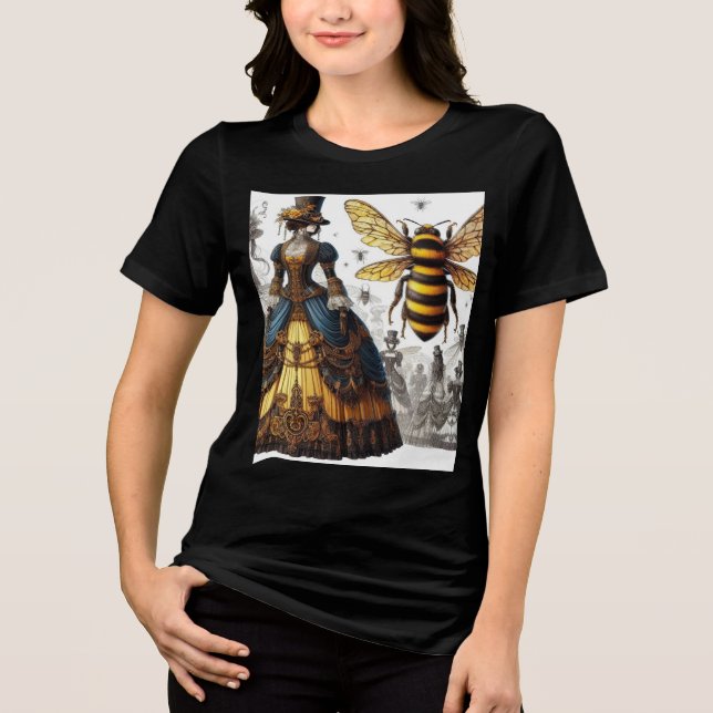 Steampunk Vintage Victorian Queen Bee Gown (Front)