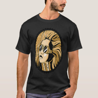 Steampunk vintage woman face T-Shirt
