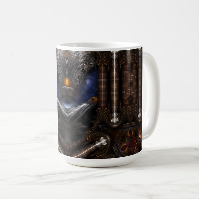 Steampunk Visions Coffee Mug (Front Right)