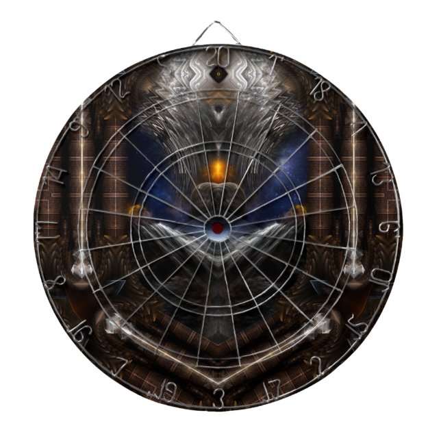 Steampunk Visions Dartboard (Front)