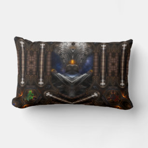 Steampunk Visions Lumbar Pillow