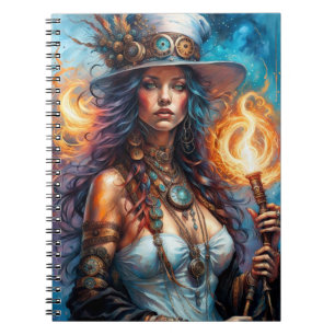 Steampunk Voodoo Queen 1 Notebook