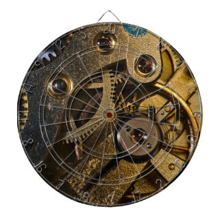 Steampunk Watch Mechanism Dartboard