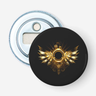 Steampunk wings bottle opener