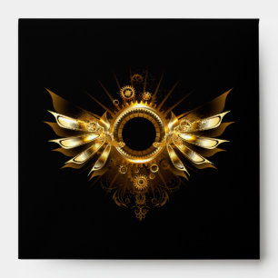Steampunk wings envelope