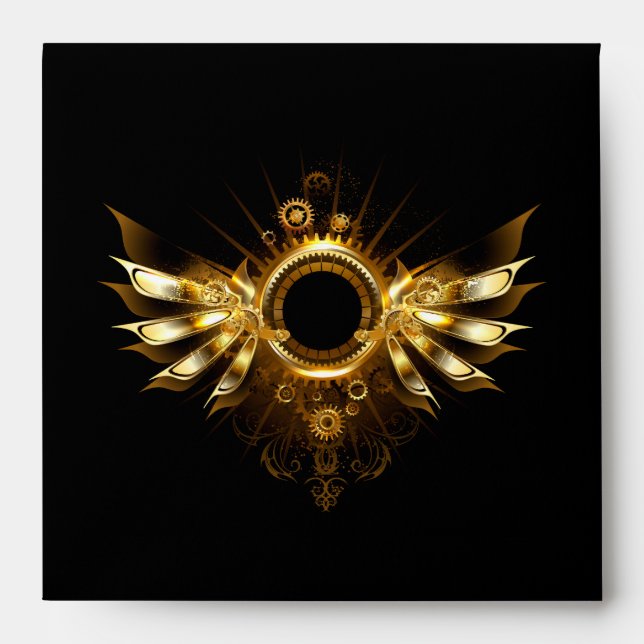 Steampunk wings envelope (Front)