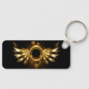 Steampunk wings keychain