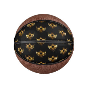 Steampunk wings mini basketball