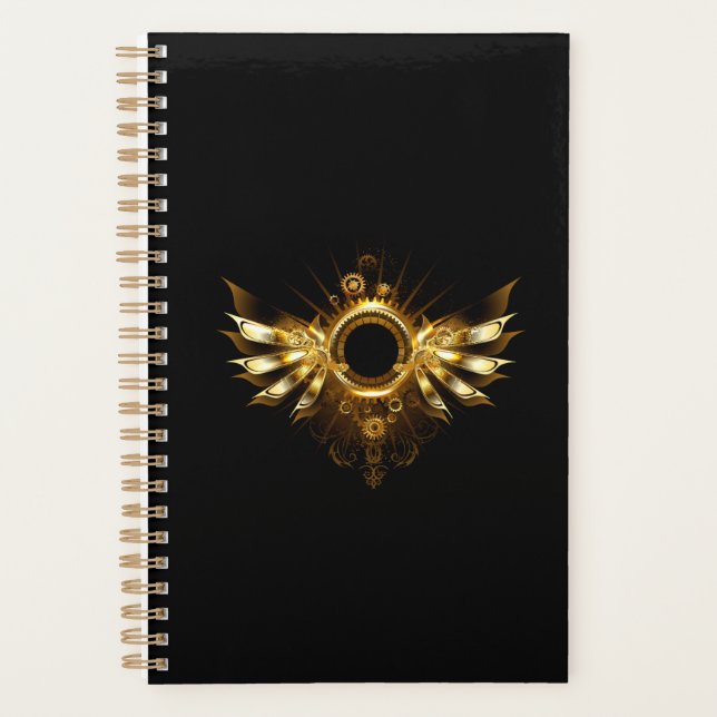 Steampunk wings planner (Front)