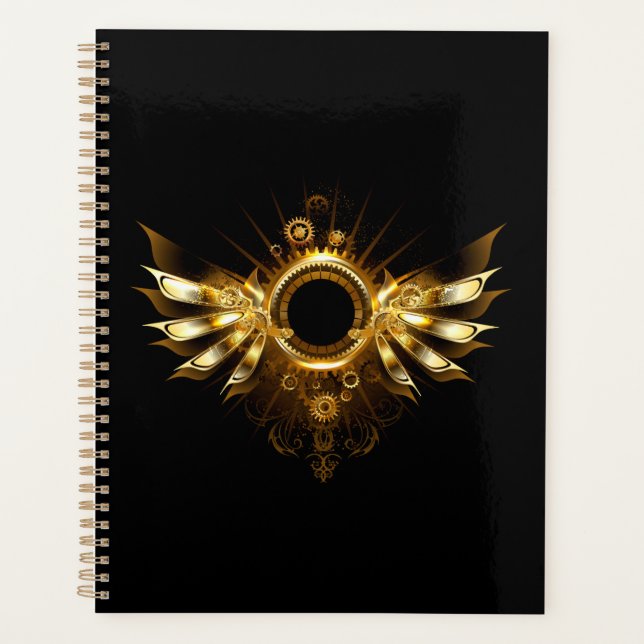 Steampunk wings planner (Front)