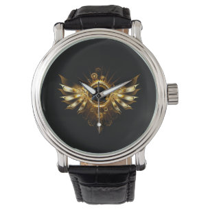 Steampunk wings watch