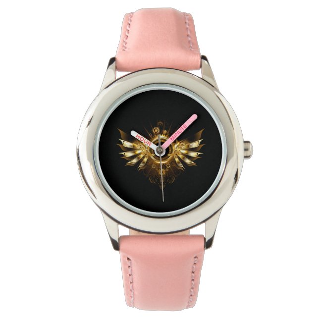 Steampunk wings watch (Front)