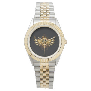 Steampunk wings watch