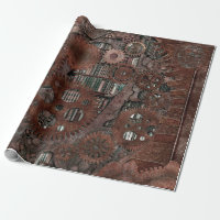 Steampunk Wrapping Paper