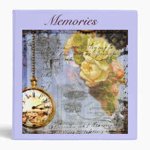 Steampunk & Yellow Roses Binder Album