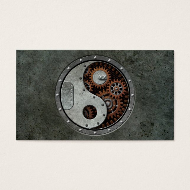 Steampunk Yin Yang (Front)